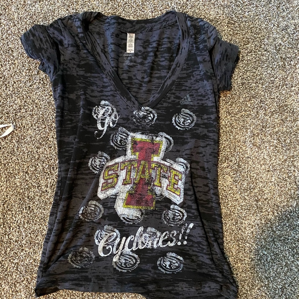 Adidas Iowa State University VNeck Top